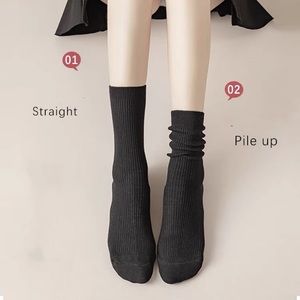 NWT unused women white black cotton socks